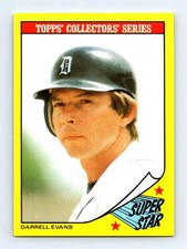 #9 1986 Topps Baseball Champion Superstars * Darrell Evans Detroit Tigers