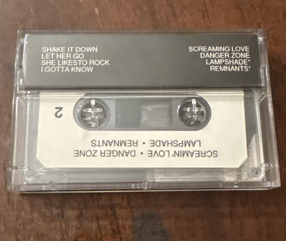 Lickity Split Tongue N Groove Demo Tape Cassette 1989 Private Hard Rock Metal WA - Image 3 of 4