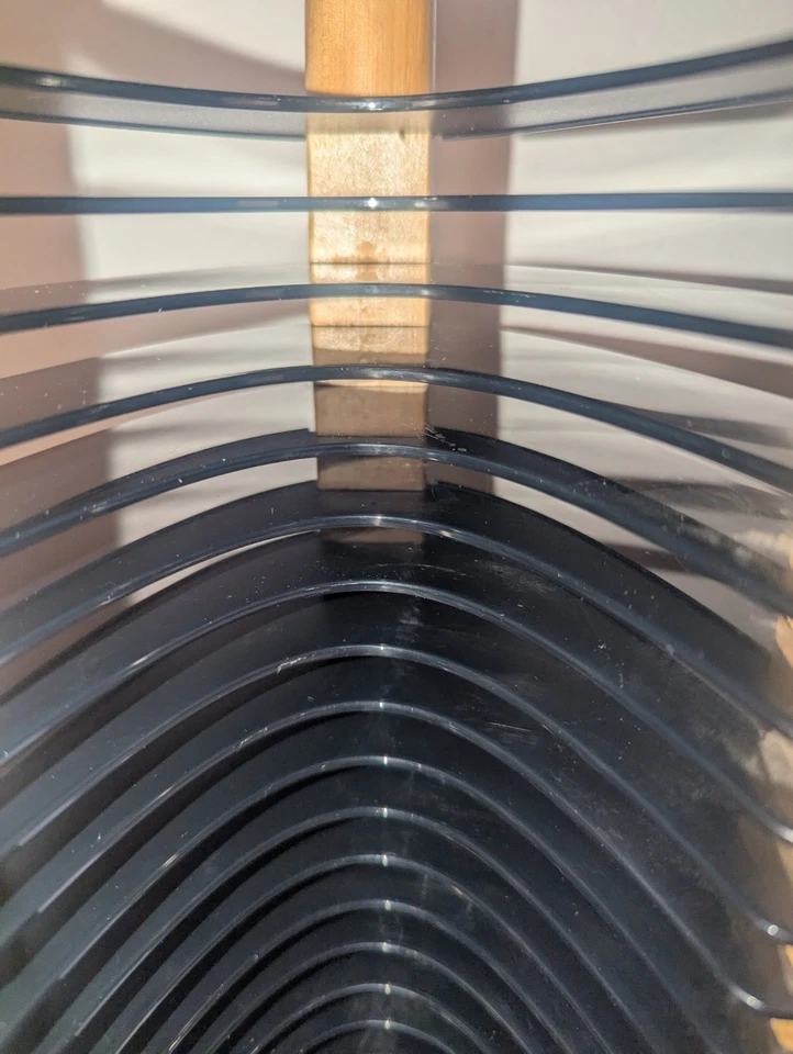 Atlantic Wood Blue 20 CD Tower Rack Holder Organizer Classic Y2K  - Image 3 of 4