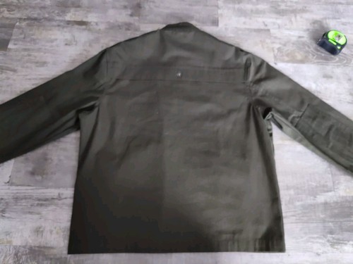 Vintage Argentinian Military Green Field Jacket Che Guevara Patch Full Zip L EUC - Picture 18 of 22