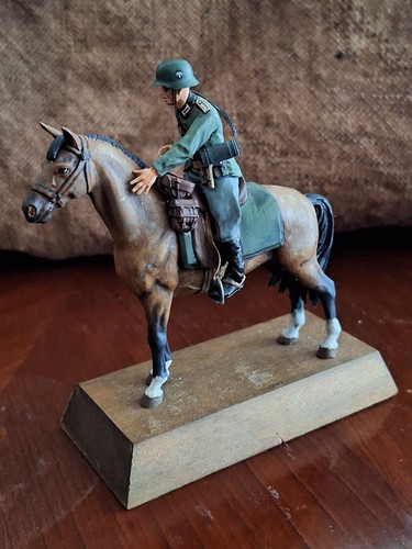 WKII Kavallerie Hauptmann zu Pferd 1942 - Bild 3 von 7