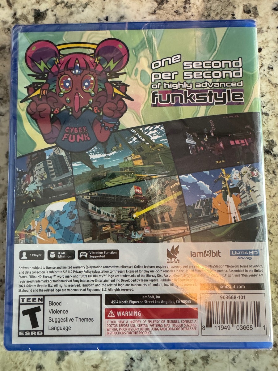 Bomb Rush Cyberfunk PS5 Brand New Factory Sealed PlayStation 5 | eBay