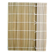 Japanese 12" x 12" Datemaki Sweet Rolled Omelette Sushi Mat Roll Natural Bamboo