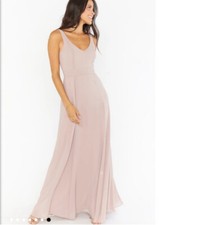 Women's Show Me Your MuMu Dress soft Beige S NWT