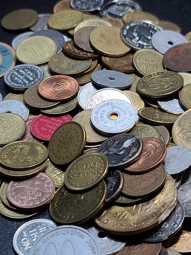 Lote de 10 fichas aleatorias - Entretenimiento tránsito impuesto sobre alimentos y más - Imagen 7 de 11