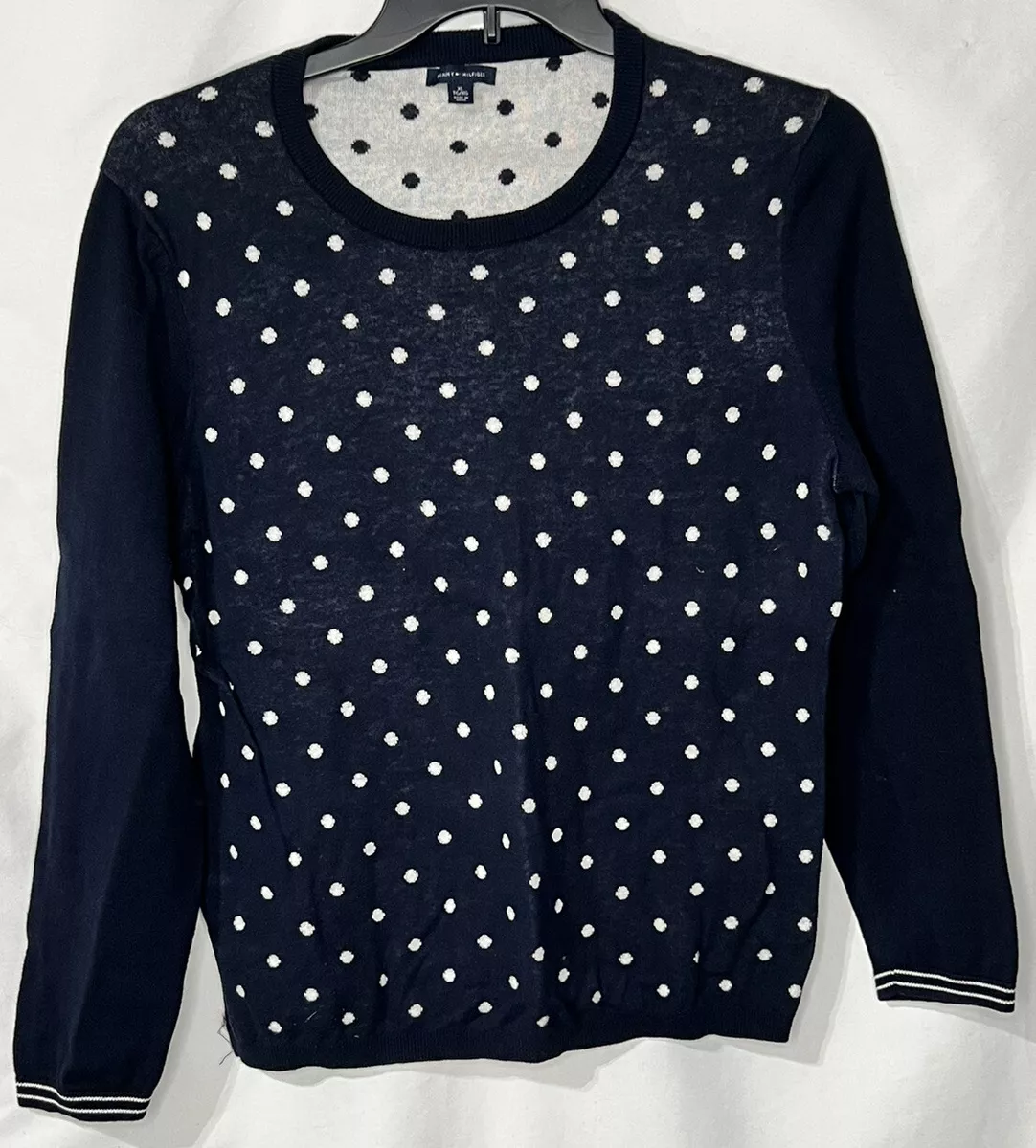 Tommy hilfiger polka sales dot sweater