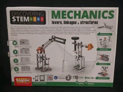 Engino Discovering STEM Mechanics, Levers, Linkage, And Structures