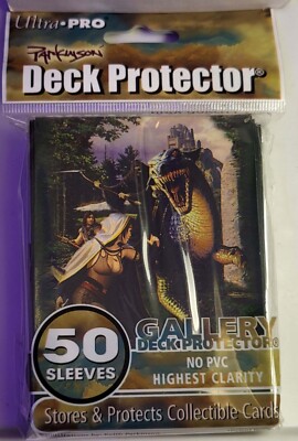 Ultra Pro Gallery Deck Protector Sleeves 50 Sleeves New Parkinson