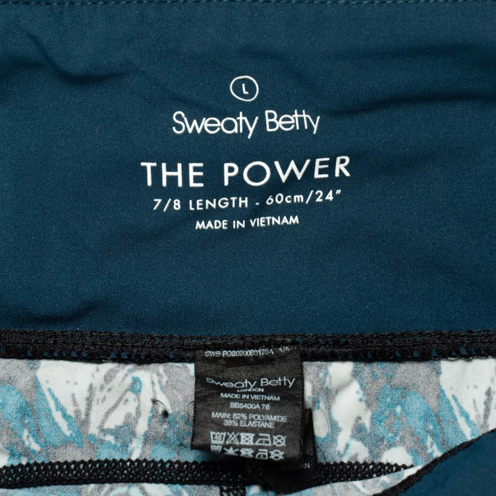 sweaty-betty the power 7/8 marble leggings
