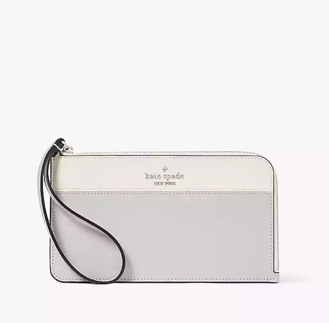 Kate spade best sale l zip wristlet