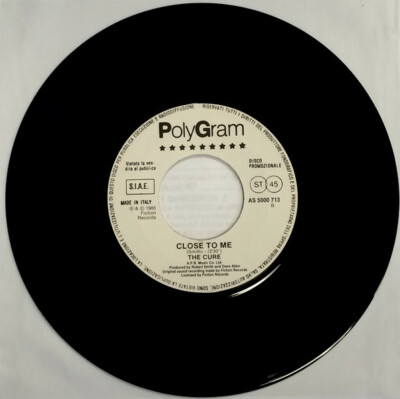 The Cure The Communards Close To Me You Are My World  45 rpm Juke Box VG+ 