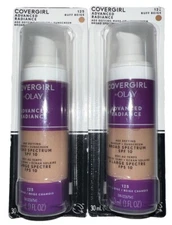 Pack Of 2 COVER GIRL + Olay  Age Defying Makeup #125 BUFF BEIGE See All Photos