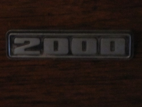 2000 Chrysler Centura?or? CAR BADGE 2 3/4" chromed metal, FREE POST AUSTRALIA - Picture 2 of 4