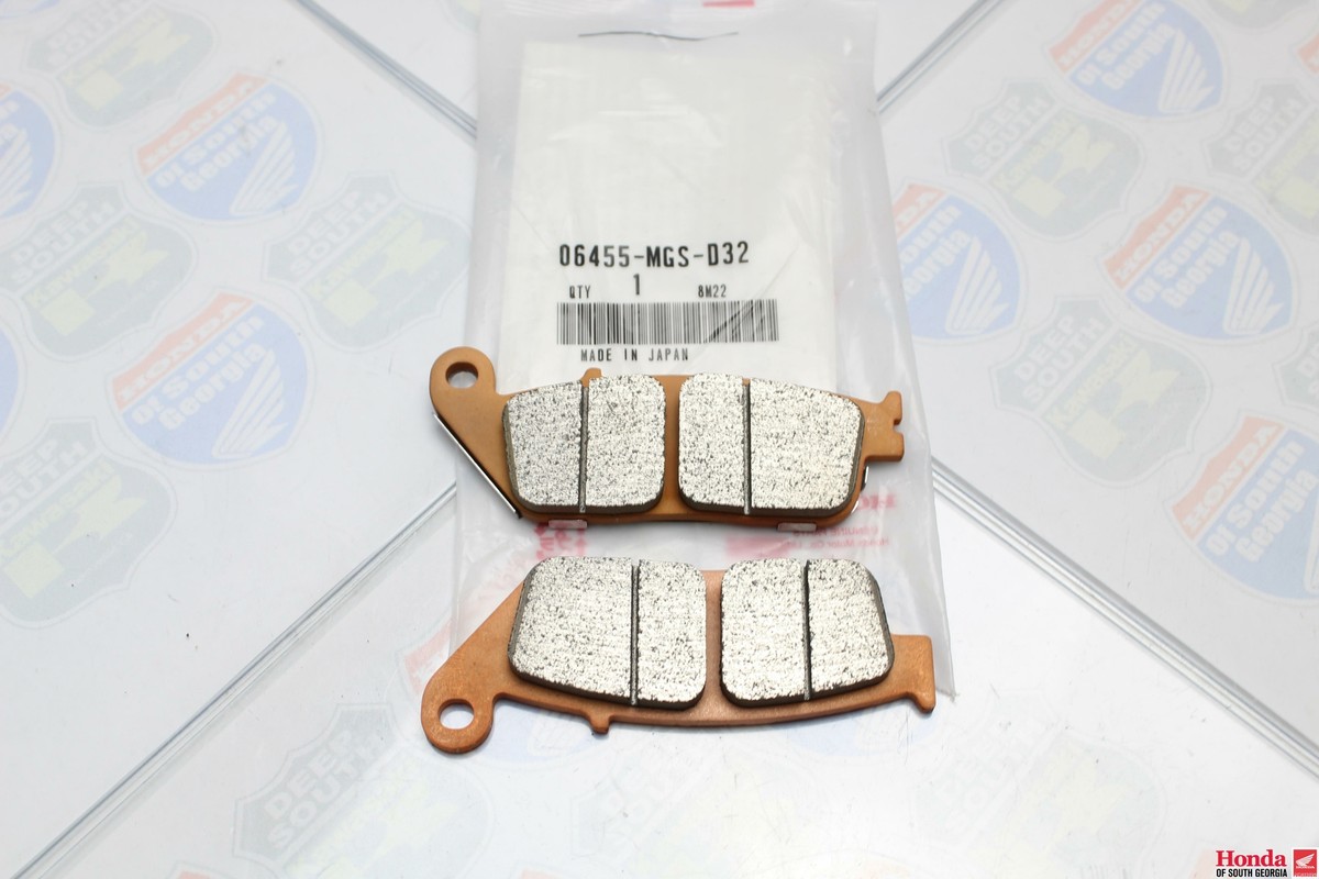 HONDA OEM BRAKE FRONT BRAKE PAD SET 06455-MGS-D32 | eBay