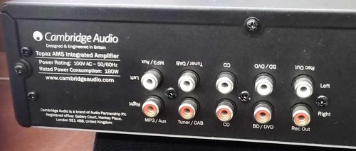 Cambridge Audio TOPAZ AM5 Stereo Integrierter Verstärker Guter Zustand Used - Bild 5 von 7