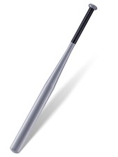 Mixed24 Aluminium Baseballschläger 86cm - Leicht & Rutschfester Griff, Für Softball