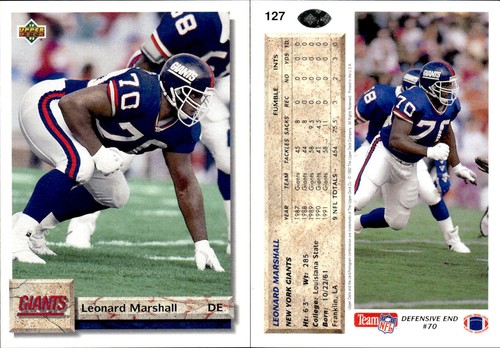1992 Upper Deck Series 1 Football Complete Your Set #1-250 You Pick! - Picture 94 of 192