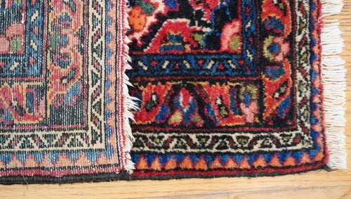 2'3"" x 3'10"" Antik Handgeknüpfter Woll-Orientteppich Top - Bild 14 von 16