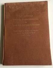 Das zus&auml;tzliche fachliche Unterrichtswesen f&uuml;r Post- und Fernmeldebeamte