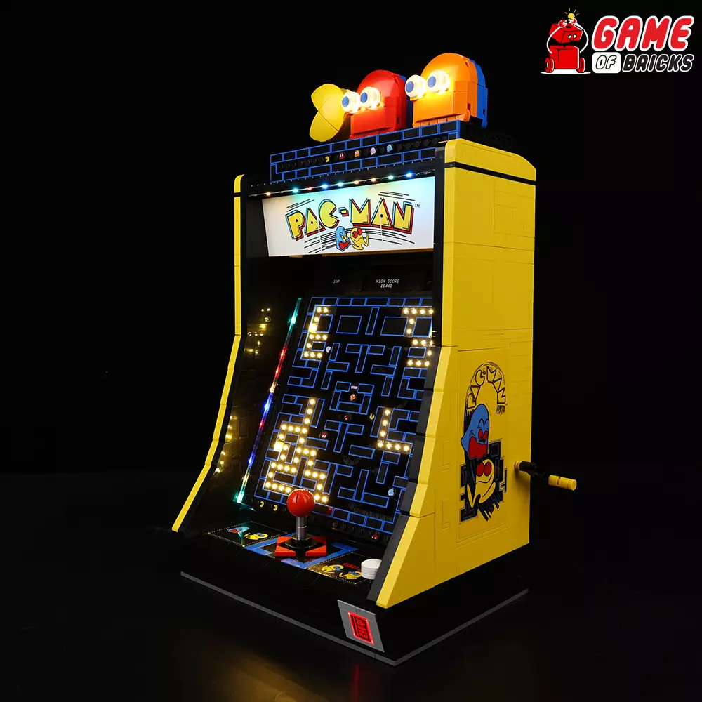 LED Light Kit for PAC MAN Arcade Compatible with LEGO 10323