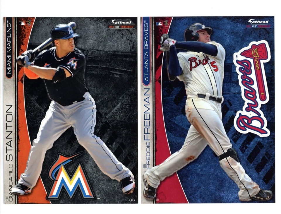 Lote de calcomanías comerciales MLB Fathead 2013 (29) Foto 2 de 4