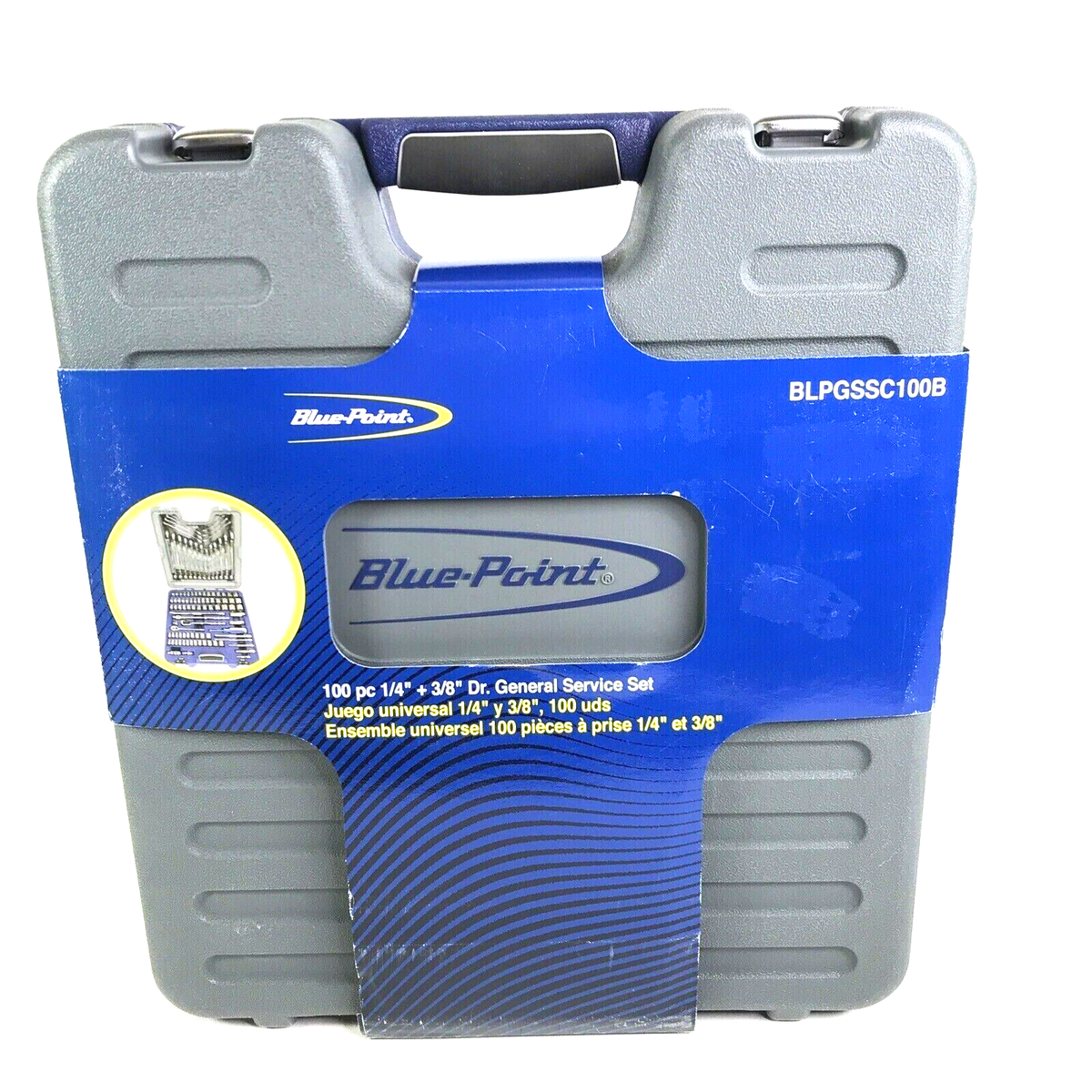 NEW Blue Point BLPGSSC100B 100 Piece 1/4 NEW Blue Point BLPGSSC100B 100 Piece 1/4