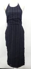 Ali & Jay Dress Womens Medium Black Eyelet Sleeveless Halter Party Boho NWT
