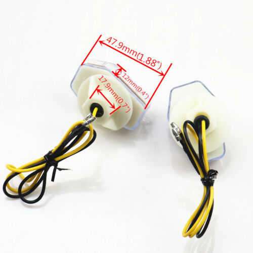 Clignotant à LED pour clair pour Suzuki SV 650 1000 Bandit 600 1200 1250 - Picture 3 of 7