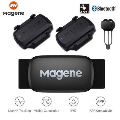 Cycling USB C406 Dual Mode Speed Cadence Heart Rate Sensor Bicycle Computer