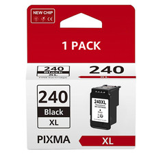 1PK PG-240XL 240XL Black Ink Cartridge for Canon Pixma MG3620 MG3520 MG2220