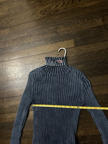Diesel Turtleneck Made In Italy Size S 100% Cotton. (60) - Picture 11 of 12