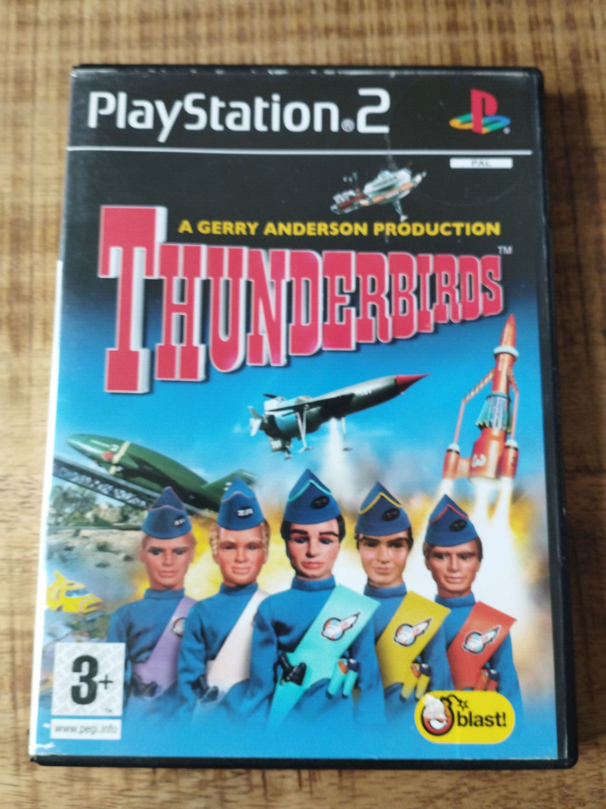 Thunderbirds Gerry Anderson Blast 2007 - Playstation 2 Jeu Para PS2 Espagnol AM