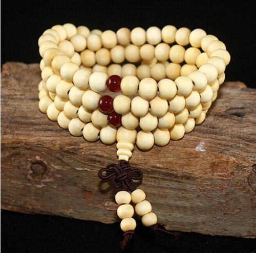 Tibetan 108 Mala Prayer Beads Sandalwood Buddhist Bracelet Necklace Meditation - Picture 16 of 66