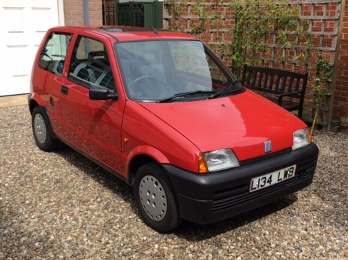 1993-Fiat-Cinquecento-Superb-Rust-Free-Condition-Only-27k-Miles-Rare-Black-Dash