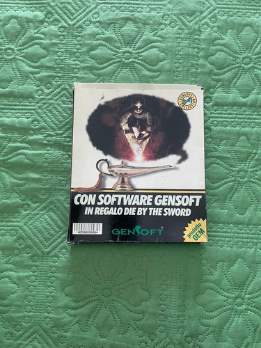 DIE BY THE SWORD pc cd rom big box gensoft variante completo di software ibm ITA