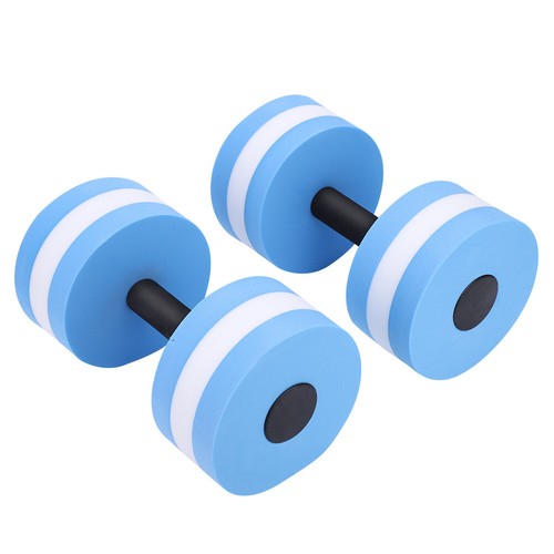 Fitness Dumbbell 1 Pair Foam Heavy Resistance Barbells Pool Barbell Float - Picture 8 of 11