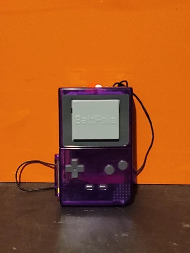 Vintage 1999 Tomy Nintendo Pokemon BattPoke Atomic Purple Blaster Toy