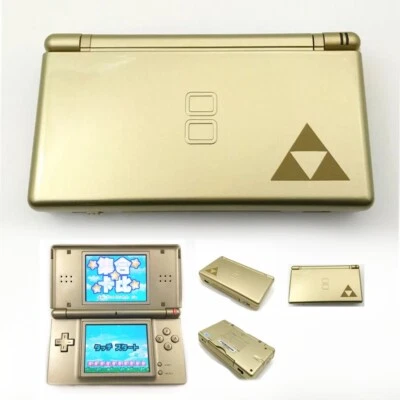 Gold Nintendo DS Lite HandHeld Console System Zelda NDSL Game Console W/Charger - Bild 1 von 4