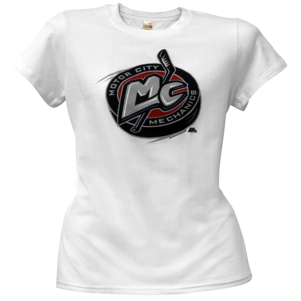 【HYS】25SS MOTOR CITY BABY T Motor City Mechanics - Logo White Juniors Babydoll T-Shirt | eBay