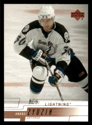 Andrei Zyuzin 2000 Upper Deck #389   Tampa Bay Lightning