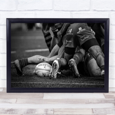 Rugby Ball Gruppe Hand Valencia Sport Sport Reichweite Griff Wandkunstdruck