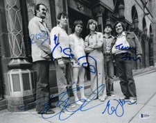 Monty Python x5 Signed Autograph 11x14 Photo - John Cleese, Terry Gilliam +3 JSA