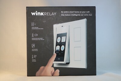 WINK RELAY SMART HOME WALL PANEL w CONTROLER + 4.3'' TOUCH SCREEN PRLAY-WH01 NEW