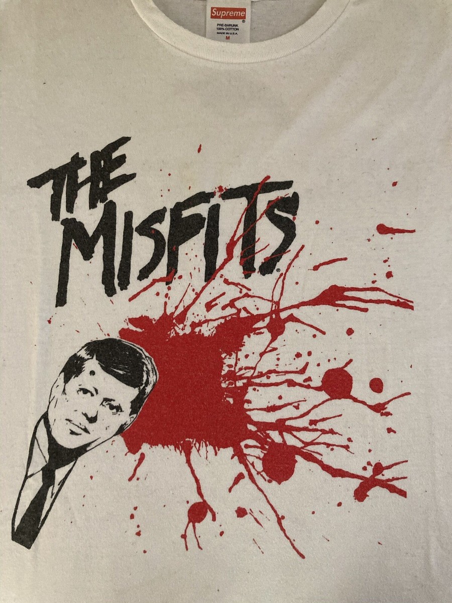 Supreme X Misfits JFK White M S/S2013 | eBay