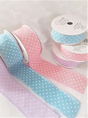 Eleganza DEKOKANTE DOTTY Schnittkantenband 25/38mm - 3 Farben *letzter Lagerbestand*