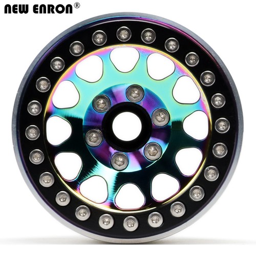 CNC Deep Dish 1.9 inch Beadlock Wheel Rim for 1/10 RC Axial SCX10 TRX4 Gen8 D90 - Picture 22 of 44