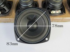 2pcs 3"inch 8 ohm 10W full range speaker Dual magnetic Loudspeaker