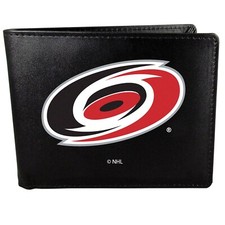 Carolina Hurricanes Bi-Fold Wallet - Large Logo w/ Gift Box