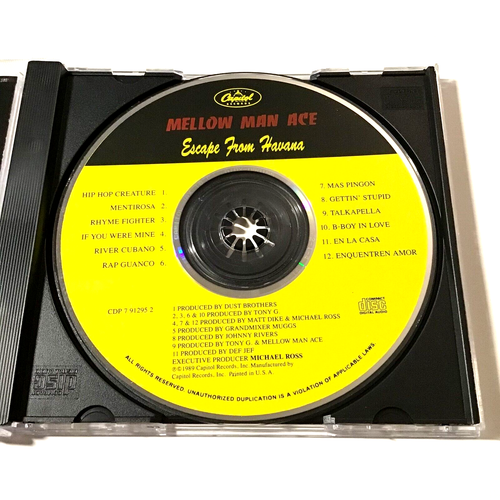 Mellow Man Ace - Escape From Havana (CD, 1989) Hip-Hop, Rap, Cypress Hill, READ - Bild 4 von 5