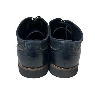 Chaussures Habillées Stacy Adams Baxley Oxford Bleu Encre - Pointure 9.5 US - Occasion